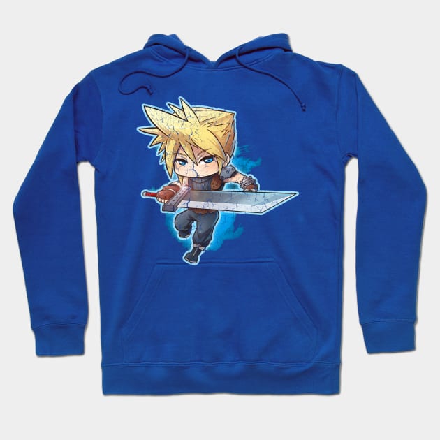 CHIBI STRIFE Hoodie by Vikinoko Micro Photography